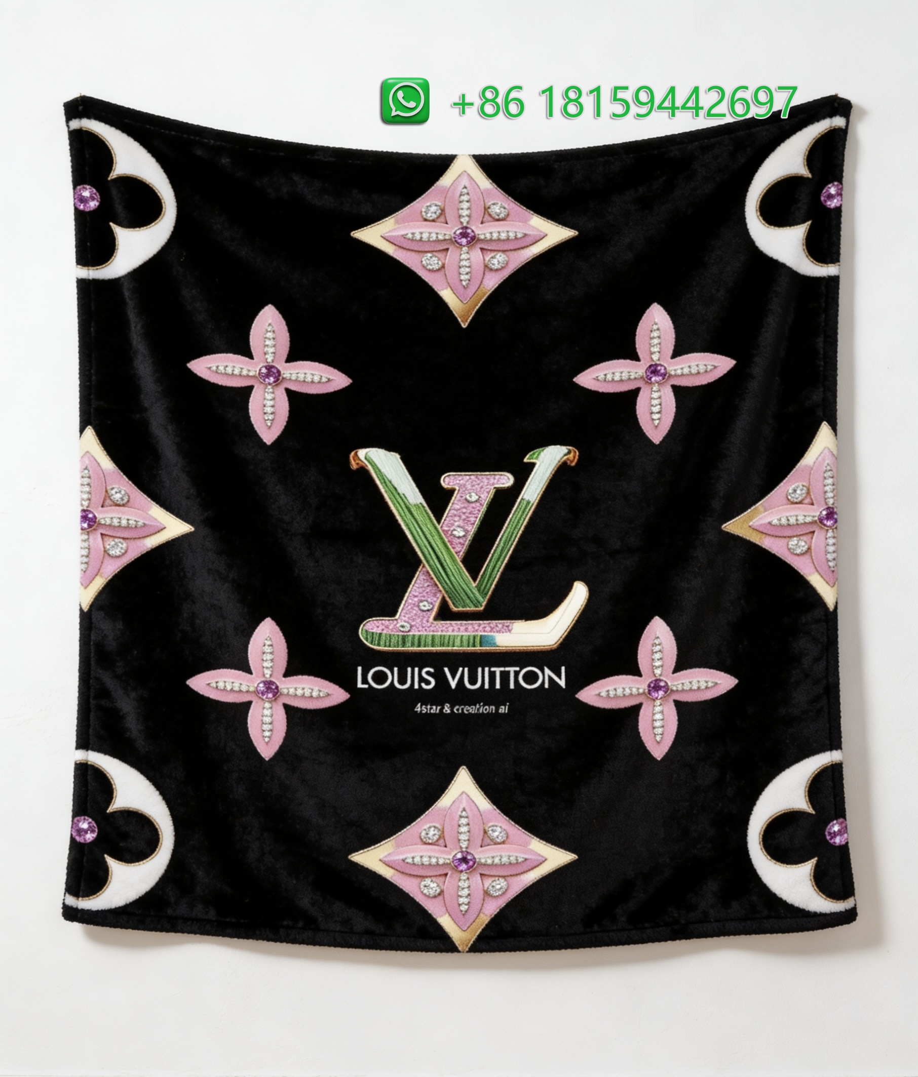 Louis Vuitton Throw Blankets